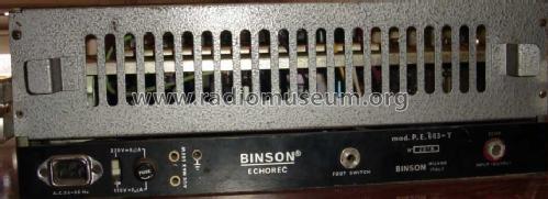 Echorec PE603-T; Binson; Milano (ID = 368233) Sonido-V