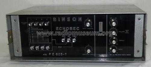 Echorec PE603-T; Binson; Milano (ID = 582896) R-Player