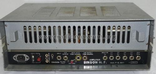 PO 601; Binson; Milano (ID = 583566) Ampl/Mixer