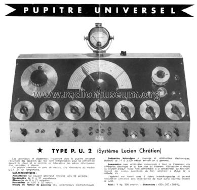 Pupitre Universel PU2; Biplex marque, (ID = 2141819) Equipment