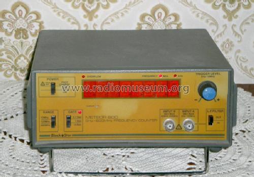 Frequency Counter Meteor 600; Black Star; St. Ives (ID = 567073) Equipment