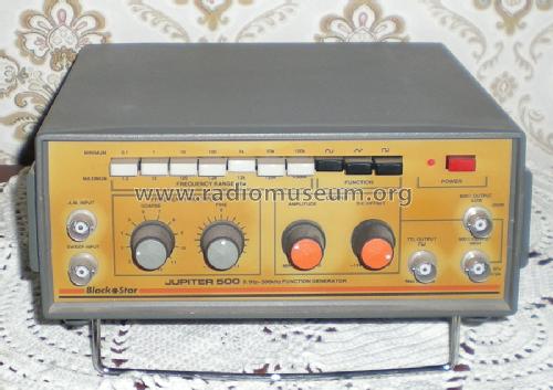 Function Generator Jupiter 500; Black Star; St. Ives (ID = 566871) Equipment