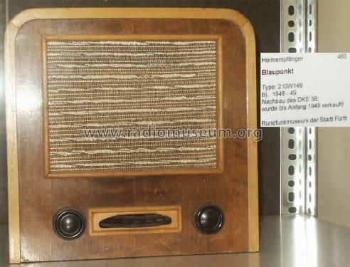 2GW149H; Blaupunkt Ideal, (ID = 465198) Radio