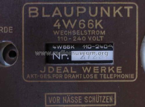 4W66K; Blaupunkt Ideal, (ID = 648264) Radio