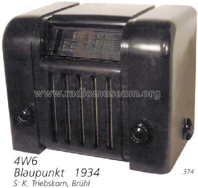 4W6; Blaupunkt Ideal, (ID = 96) Radio