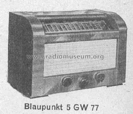 5GW77 ; Blaupunkt Ideal, (ID = 377274) Radio