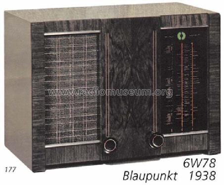 6GW78; Blaupunkt Ideal, (ID = 111) Radio