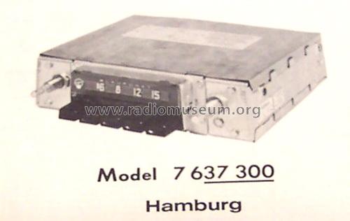Hamburg 7637300 ab Y 100001; Blaupunkt Ideal, (ID = 1525843) Car Radio
