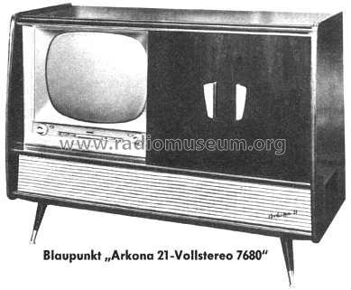 Arkona 21 Vollstereo 7680; Blaupunkt Ideal, (ID = 421903) TV Radio