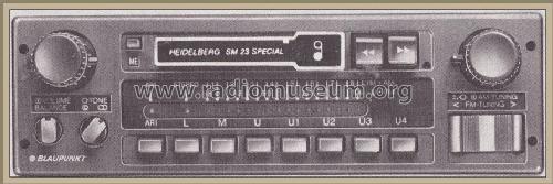 Heidelberg SM 23 Special 7.641.751.110; Blaupunkt Ideal, (ID = 1930793) Car Radio