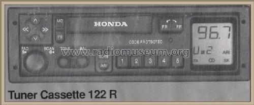 Honda Tuner Cassette 122R HES-122R 7.642.020.390; Blaupunkt Ideal, (ID = 1929768) Car Radio