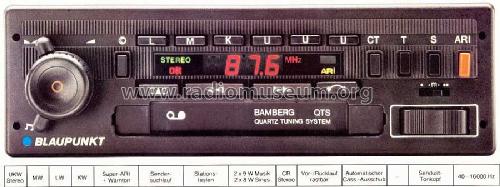 Bamberg QTS Super Arimat 7639545; Blaupunkt Ideal, (ID = 1964866) Car Radio