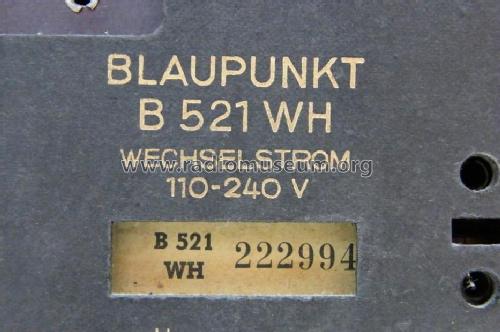 Barcarole B521WH; Blaupunkt Ideal, (ID = 1115373) Radio