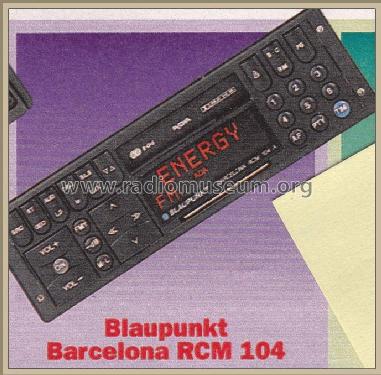 Barcelona RCM104; Blaupunkt Ideal, (ID = 1905480) Car Radio