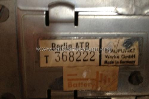 Berlin ATR ab T 360001; Blaupunkt Ideal, (ID = 1472416) Autoradio