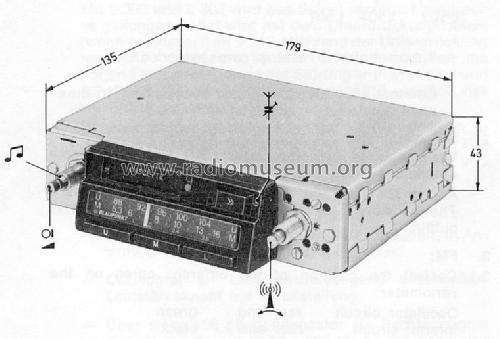 Bonn CR Stereo 7.636.262; Blaupunkt Ideal, (ID = 577744) Car Radio