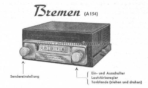 Bremen A154; Blaupunkt Ideal, (ID = 98446) Car Radio