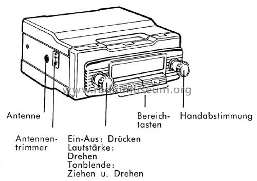 Bremen Alltransistor ab T 410001; Blaupunkt Ideal, (ID = 692550) Car Radio