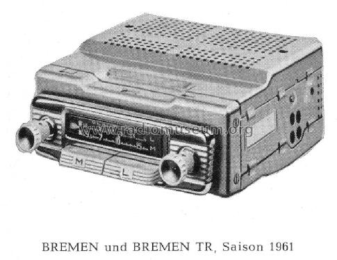 Bremen ab E 500001; Blaupunkt Ideal, (ID = 148285) Car Radio