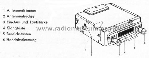 Bremen ab V 350001; Blaupunkt Ideal, (ID = 627900) Car Radio