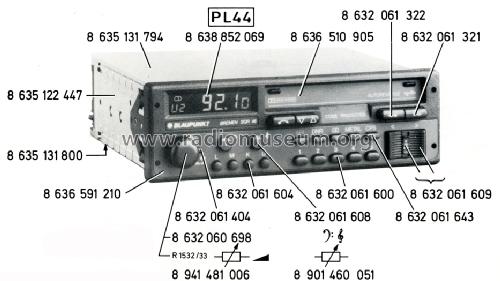 Bremen SQR 46 7.646.898.010 ab 4400001; Blaupunkt Ideal, (ID = 1634623) Car Radio