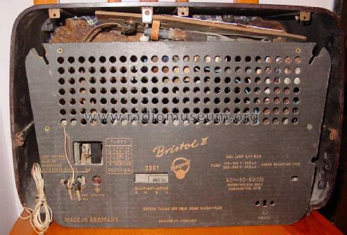 Bristol II 2361; Blaupunkt Ideal, (ID = 1095646) Radio