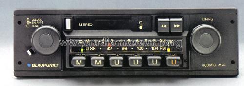 Coburg M21 7.641.650; Blaupunkt Ideal, (ID = 302218) Car Radio