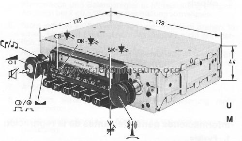 Coburg-Stereo CR Super-Arimat 7.638.825.010 /110; Blaupunkt Ideal, (ID = 607543) Car Radio