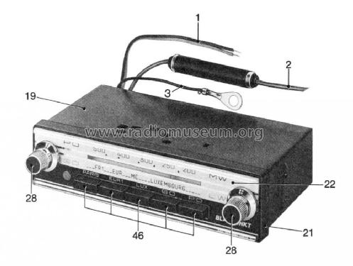 Colmar 7.633.075; Blaupunkt Ideal, (ID = 146825) Car Radio