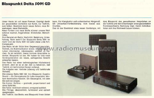 Delta 5091 GD 7.622.570; Blaupunkt Ideal, (ID = 1612970) Radio