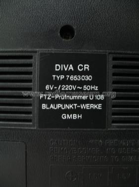 Diva CR 7.653.030; Blaupunkt Ideal, (ID = 1073542) Radio