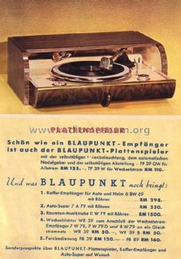 Fernbedienung FB89; Blaupunkt Ideal, (ID = 1754269) Divers