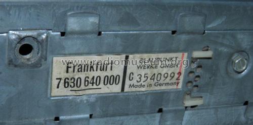 Frankfurt 7.630.640 ab 3272001; Blaupunkt Ideal, (ID = 1795560) Car Radio