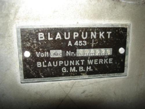 A453; Blaupunkt Ideal, (ID = 1765286) Car Radio