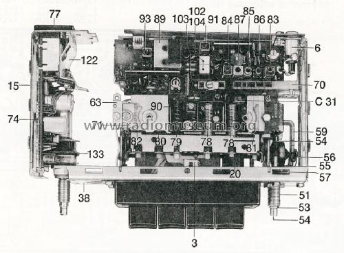 Frankfurt Commander 7.636.644 / 648 ab 1600001; Blaupunkt Ideal, (ID = 1581808) Car Radio