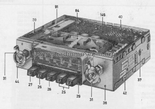 Frankfurt Stereo 7.631.642 ab 2800001; Blaupunkt Ideal, (ID = 85551) Car Radio