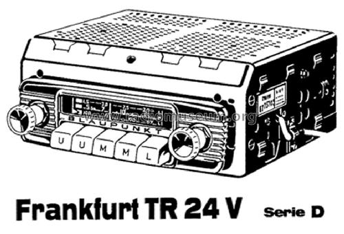 Frankfurt TR 24V ab D 695001; Blaupunkt Ideal, (ID = 618035) Car Radio