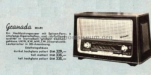 Granada 2525; Blaupunkt Ideal, (ID = 493785) Radio