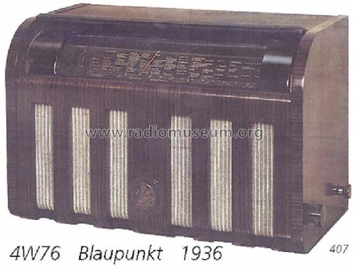 Großsuper 4W76; Blaupunkt Ideal, (ID = 707759) Radio