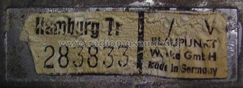 Hamburg TR ab E 250001; Blaupunkt Ideal, (ID = 868577) Autoradio