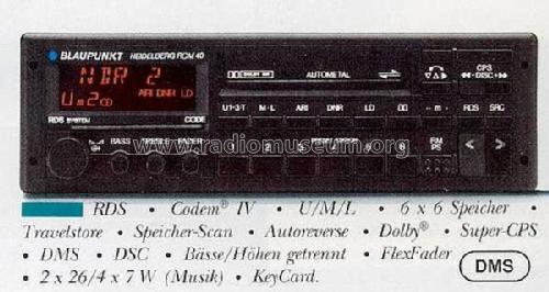 Heidelberg RCM 40; Blaupunkt Ideal, (ID = 1940945) Car Radio