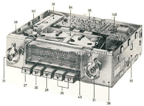 Karlsruhe de Luxe 7.630.651.000; Blaupunkt Ideal, (ID = 1196231) Car Radio