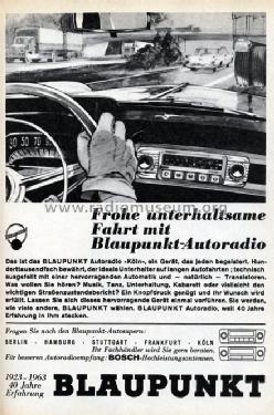 Köln ATR ab U 540001; Blaupunkt Ideal, (ID = 361432) Car Radio