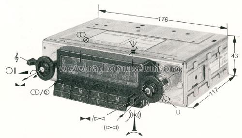 Köln Stereo 7.635.740 ab G 200001; Blaupunkt Ideal, (ID = 1572294) Car Radio