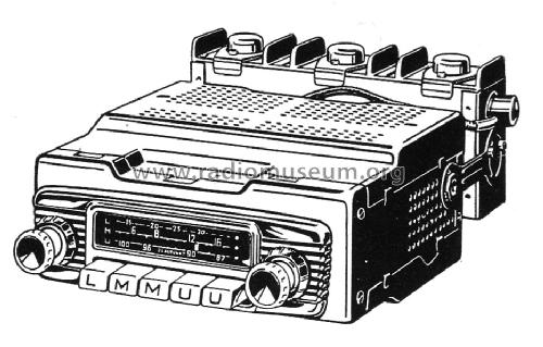 Köln TR de Luxe 30700 ab D 100001 - D 100833 und ab D 560001; Blaupunkt Ideal, (ID = 616952) Car Radio