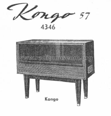 Kongo 57 4346; Blaupunkt Ideal, (ID = 98090) Radio