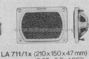 Einbau-Lautsprecher LA 711/1x; Blaupunkt Ideal, (ID = 1957215) Parlante