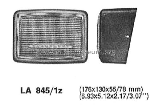 Aufbau-Lautsprecher LA 845/1z; Blaupunkt Ideal, (ID = 1957262) Speaker-P