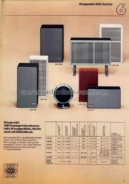 LAB 308 7621981; Blaupunkt Ideal, (ID = 1609621) Speaker-P
