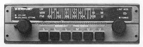 Linz M 26 7.644.543.010; Blaupunkt Ideal, (ID = 617083) Car Radio